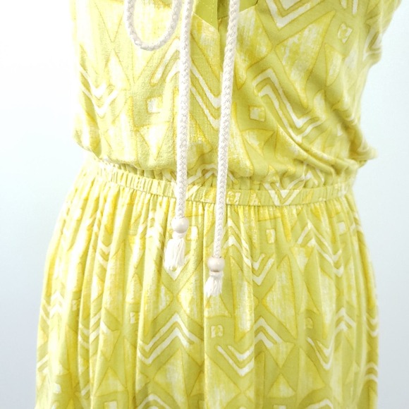 Plenty Tracy Reese Yellow Green Boho Sleeveless - Picture 7 of 9